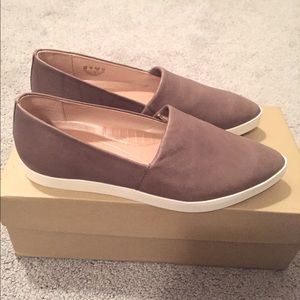 Platform Slide On Flats